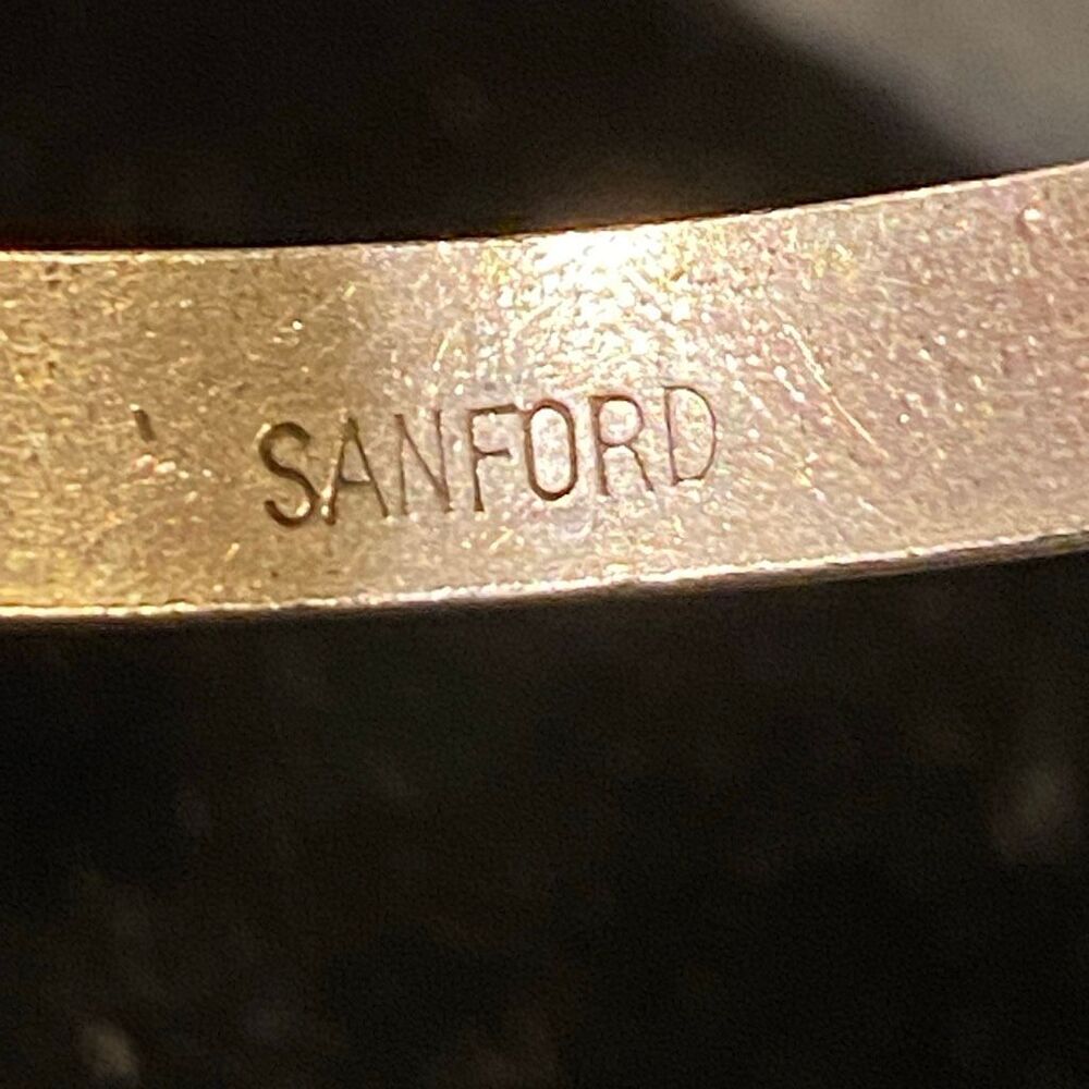 Sanford Navajo Turquoise Cuff - Picture 4 of 11